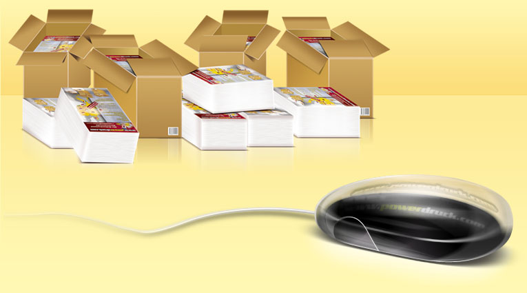 Printmedien, Verpackung, Paketdienst, Karton, Drucksorten, Powerdruck, Versand, Druckerei, Europa, Powerdruck, Düsseldorf, Hamburg, München, Berlin, Wien