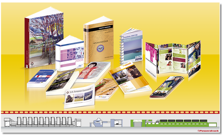Druckerei für Festeinband - Buchdruck - Druckkosten & Endverabeitungskosten für Buchdruck online berechnen